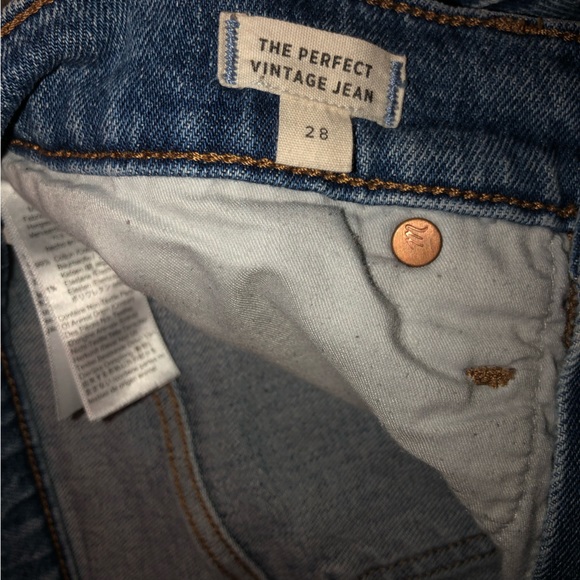 Madewell “The Perfect Vintage” jeans - Picture 4 of 8